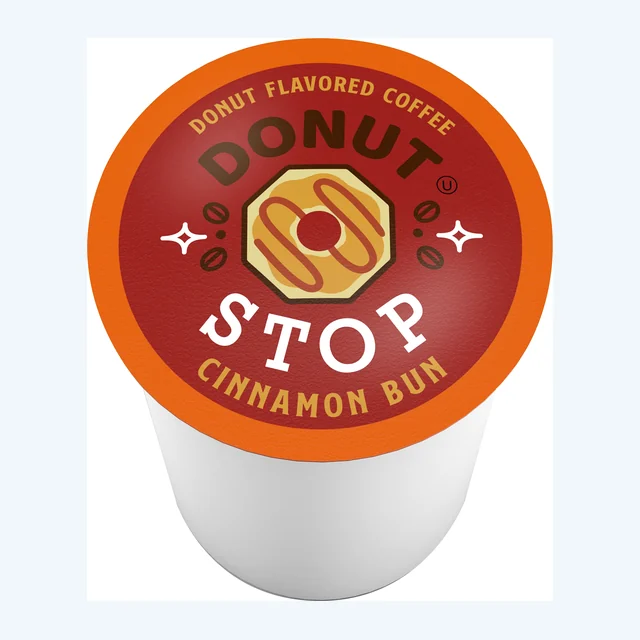 Donut Stop Cinnamon Bun Coffee Pods
