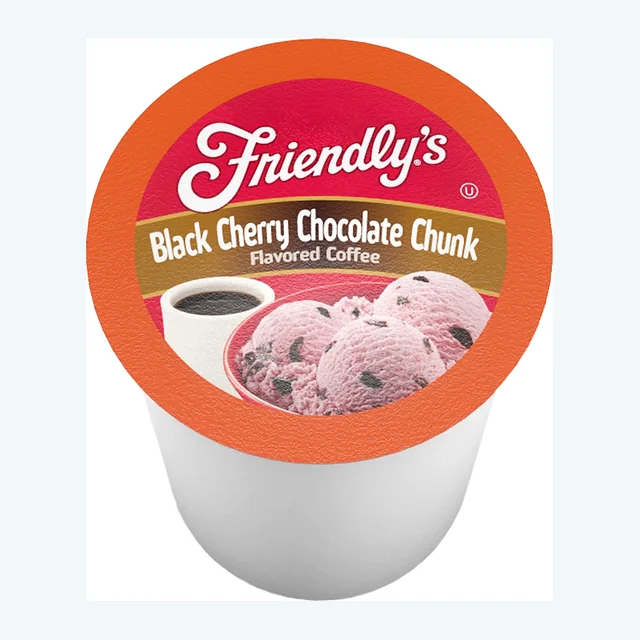 Friendly's Black Cherry Chocolate Chunk Coffee Pods