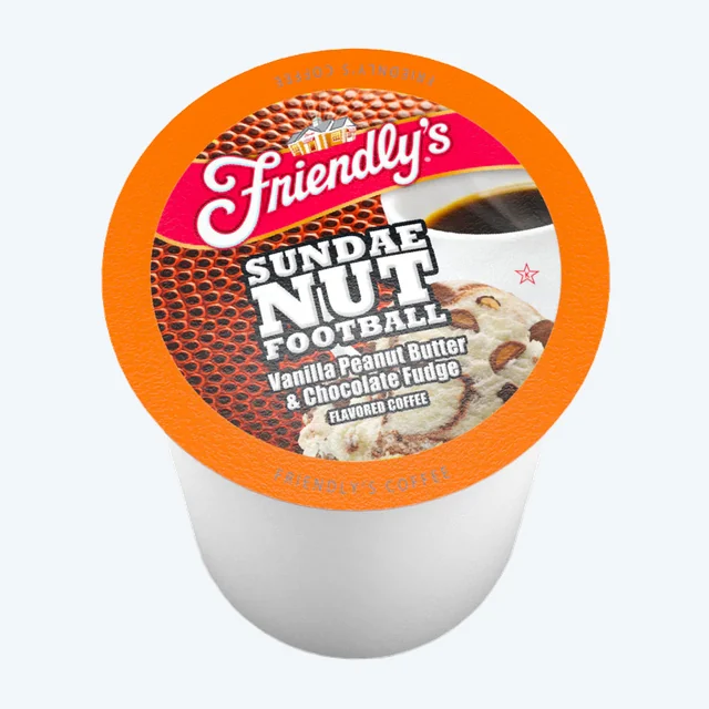 Friendly's Sundae Nut Football Coffee Pods