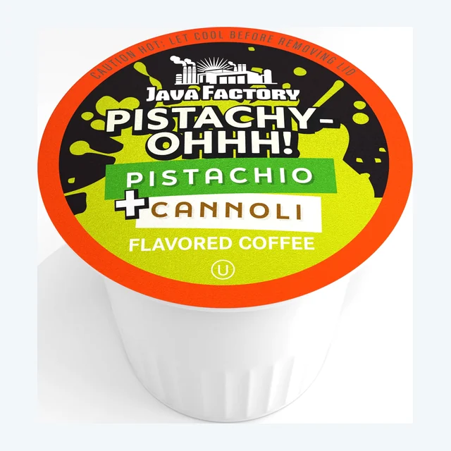 Java Factory Coffee Pistachy-Ohhh! Flavored Coffee Pods