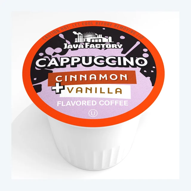 Java Factory Roasters Vanilla Cream and Cinnamon Coffee Pods