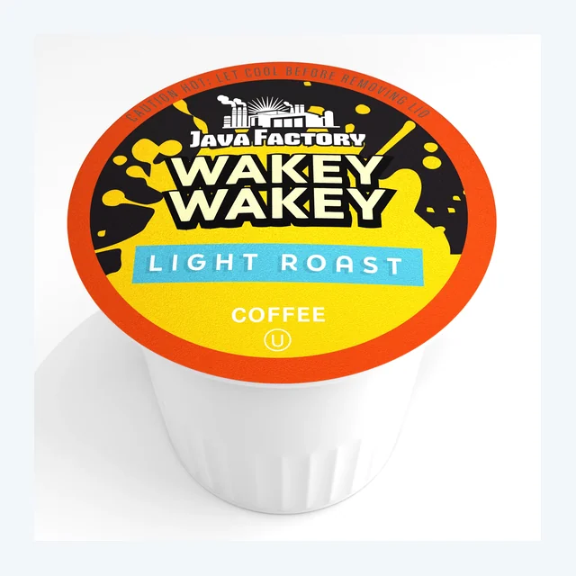 Java Factory Roasters Wakey Wakey Light Roast Coffee Pods