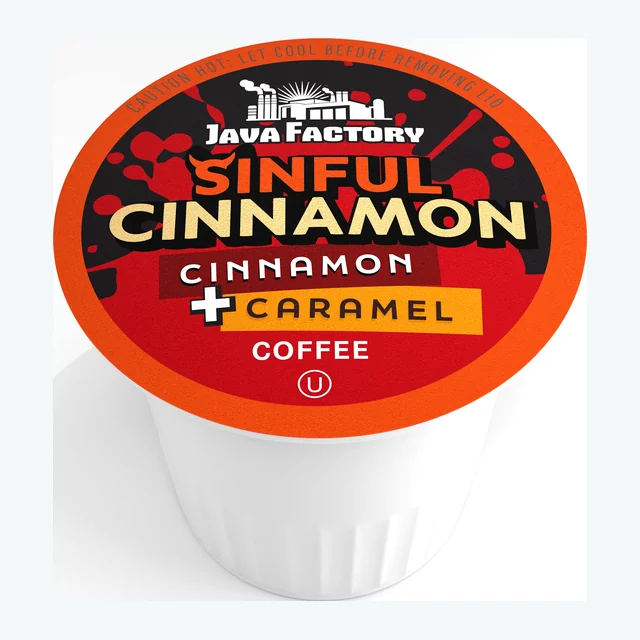 Java Factory Sinful Cinnamon Halloween Flavored Coffee Pods