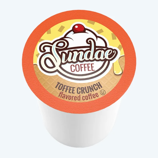 Sundae Ice Cream Toffee Crunch Coffee Pods