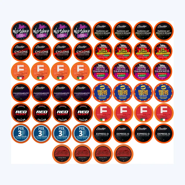 The Best of The Best Extra Strong Coffee Pods Variety Sampler
