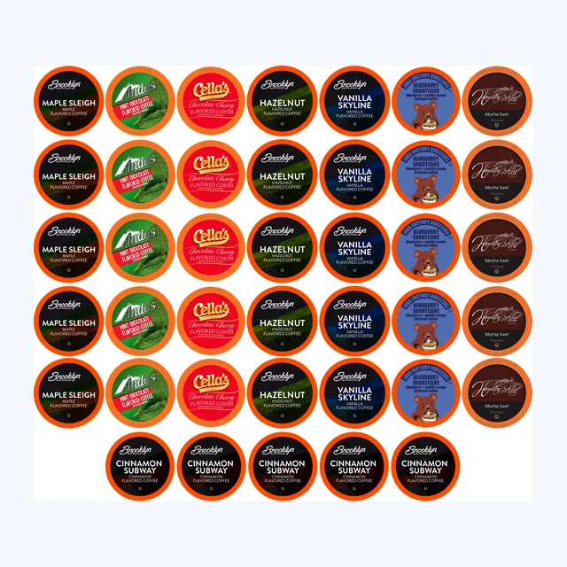 The Best of The Best Flavored Coffee Pods Variety Sampler Pack