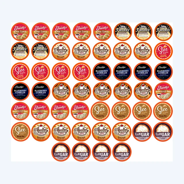 Two Rivers Coffee Dessert Coffee Pods Variety Pack