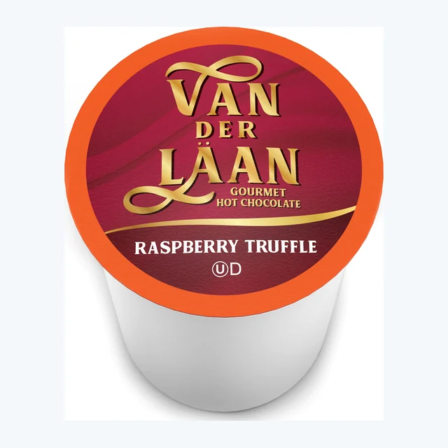 Van Der Laan Gourmet Raspberry Truffle Hot Cocoa Pods